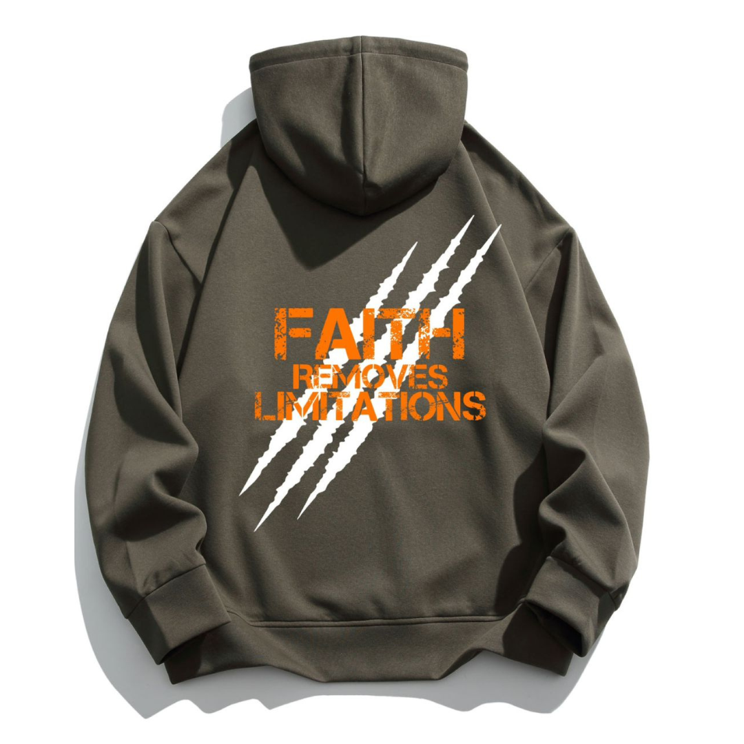 Hoodie FAITH Army Green